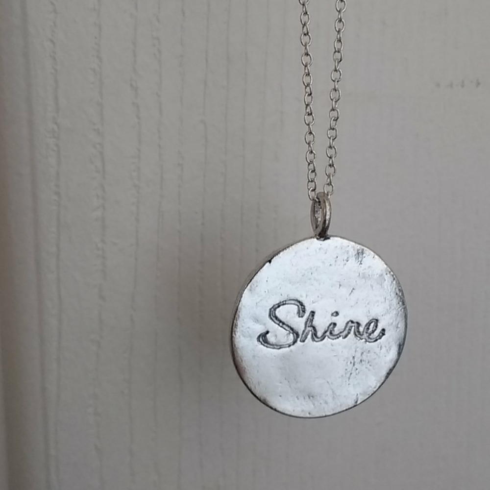 "SHINE" Double Sided Necklace